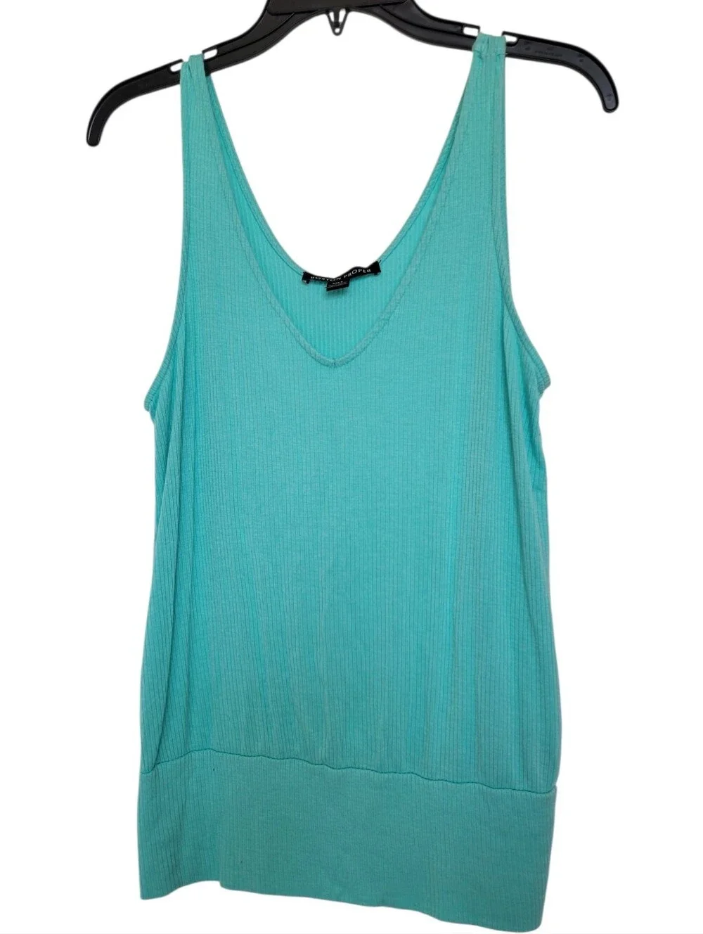 Boston Proper Banded Bottom Tank Top